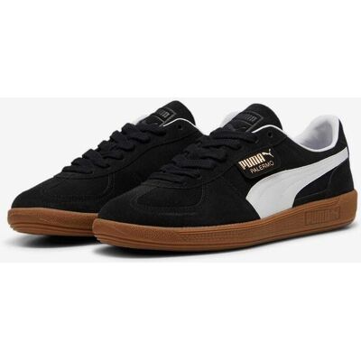 Zapatillas Puma Palermo negro blanco - 40 Zapatillas Puma Palermo negro blanco - 40