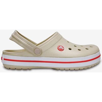Crocs Crocband beige blanco naranja - 42-43 Crocs Crocband beige blanco naranja - 42-43