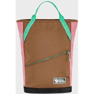 Mochila Fjällräven Vardag Totepack 22L marrón rosa verde Mochila Fjällräven Vardag Totepack 22L marrón rosa verde