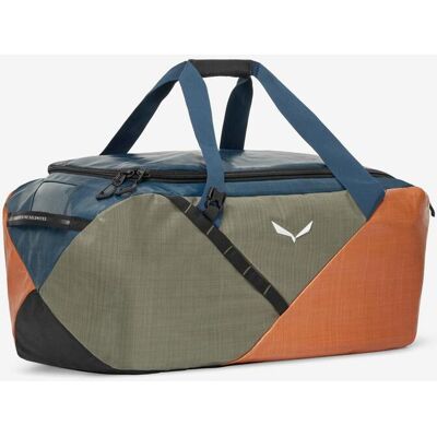 Bolsa Salewa Discovery Duffle 70L verde caña naranja azul Bolsa Salewa Discovery Duffle 70L verde caña naranja azul