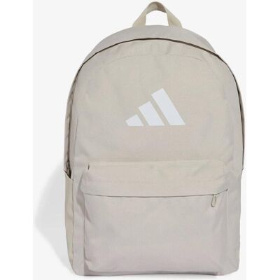 Mochila adidas Classic 3 Bar Logo 27L beige blanco Mochila adidas Classic 3 Bar Logo 27L beige blanco