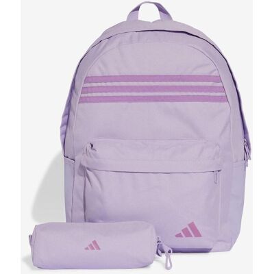 Mochila adidas Classic 3-Stripes Horizontal 27,4L lila Mochila adidas Classic 3-Stripes Horizontal 27,4L lila