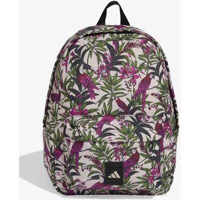 Mochila adidas Farm Classic 21L beige verde lila Mochila adidas Farm Classic 21L beige verde lila