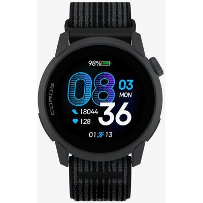 Coros PACE 4 negro correa nailon negro Coros PACE 4 negro correa nailon negro