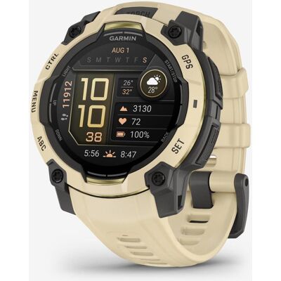 Garmin Instinct 3 AMOLED 45 mm beige correa beige Garmin Instinct 3 AMOLED 45 mm beige correa beige