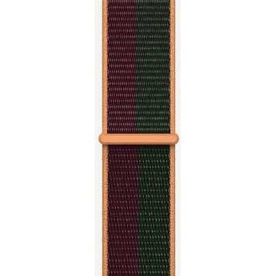 Correa deportiva Loop Apple Regular para Apple Watch 41 mm verde oscuro morado Correa deportiva Loop Apple Regular para Apple Watch 41 mm verde oscuro morado