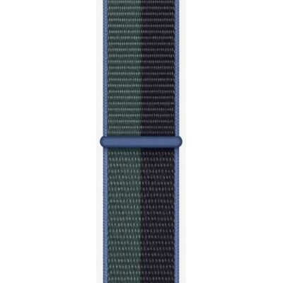 Correa deportiva Loop Apple para Apple Watch 41 mm verde oscuro negro medianoche Correa deportiva Loop Apple para Apple Watch 41 mm verde oscuro negro medianoche
