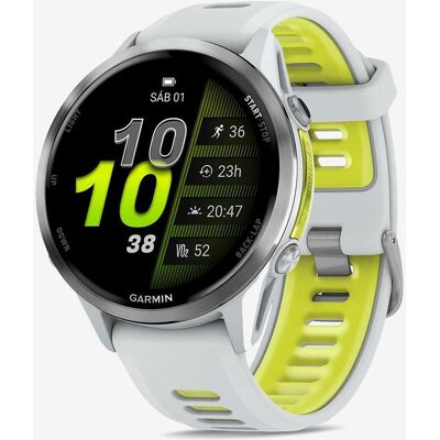 Garmin Forerunner 970 blanco correa blanco amarillo Garmin Forerunner 970 blanco correa blanco amarillo