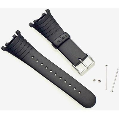 Correa de elastómero Suunto negro Correa de elastómero Suunto negro
