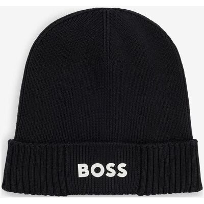 Gorro Boss Green Asic Beanie negro puro Gorro Boss Green Asic Beanie negro puro