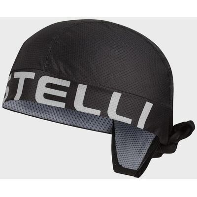 Bandana Castelli Logo negro blanco Bandana Castelli Logo negro blanco