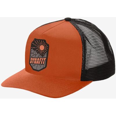 Gorra Dynafit Patch Trucker naranja negro Gorra Dynafit Patch Trucker naranja negro