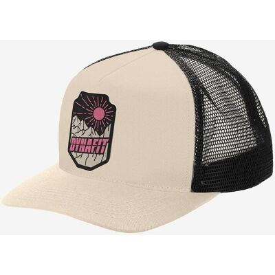 Gorra Dynafit Patch Trucker blanco beige Gorra Dynafit Patch Trucker blanco beige