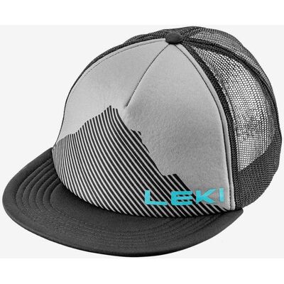 Gorra Leki Logo Cap gris negro Gorra Leki Logo Cap gris negro