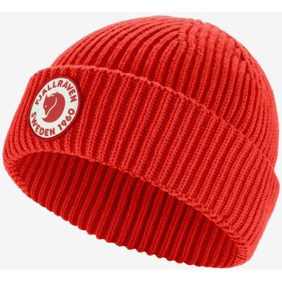 Gorro Fjällräven 1960 Lite Logo rojo luminoso Gorro Fjällräven 1960 Lite Logo rojo luminoso