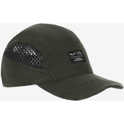 Gorra Salewa Hemp Flex 5 Panel verde oscuro - S Gorra Salewa Hemp Flex 5 Panel verde oscuro - S