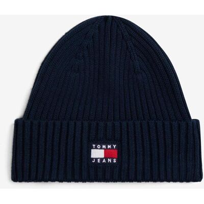 Tommy Hilfiger Gorro Tommy Jeans Heritage Core azul mujer Tommy Hilfiger Gorro Tommy Jeans Heritage Core azul mujer