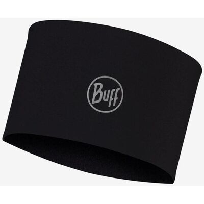 Cinta para la cabeza Buff Tech Polar Headband Solid Black negro Cinta para la cabeza Buff Tech Polar Headband Solid Black negro