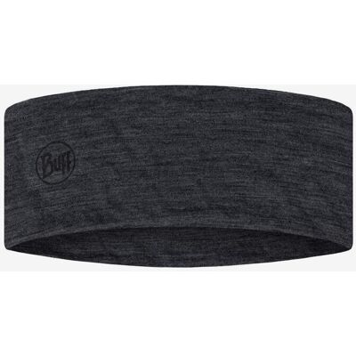 Cinta para la cabeza Buff Lightweight Merino gris oscuro Cinta para la cabeza Buff Lightweight Merino gris oscuro