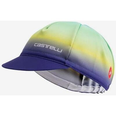 Gorra Castelli Gradient verde amarillo azul mujer Gorra Castelli Gradient verde amarillo azul mujer