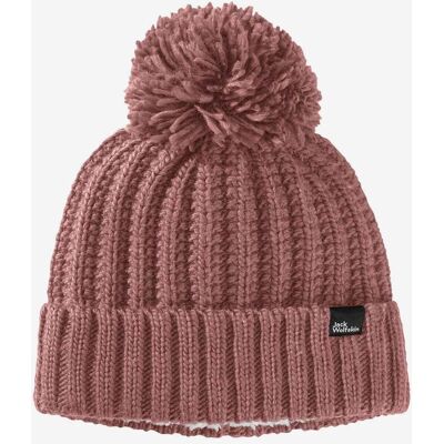Gorro Jack Wolfskin Highloft Knit rosáceo mujer - S Gorro Jack Wolfskin Highloft Knit rosáceo mujer - S