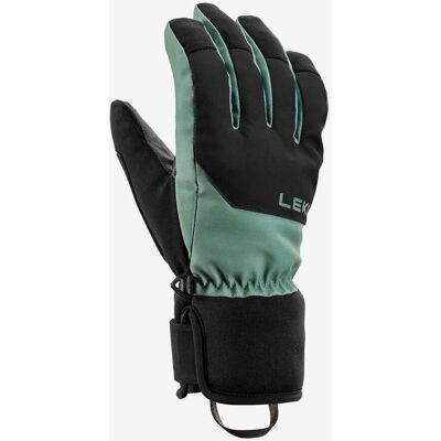 Guantes Leki Bird negro verde infantil - 6 Guantes Leki Bird negro verde infantil - 6