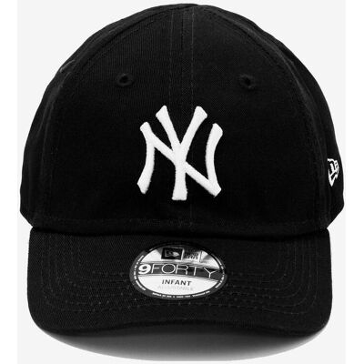 Gorra New Era League Essential 9FORTY New York Yankees negro blanco infantil Gorra New Era League Essential 9FORTY New York Yankees negro blanco infantil