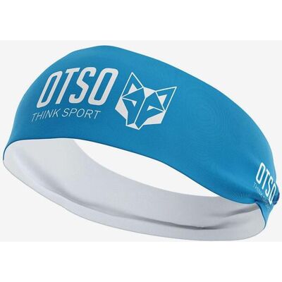 Cinta para la cabeza Otso Sport 12 cm azul blanco Cinta para la cabeza Otso Sport 12 cm azul blanco