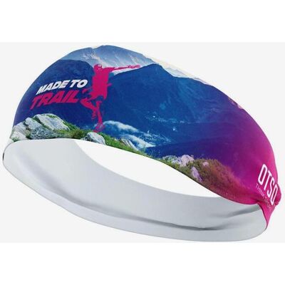 Cinta para la cabeza Otso Made To Trail Man 8 cm azul rosa Cinta para la cabeza Otso Made To Trail Man 8 cm azul rosa