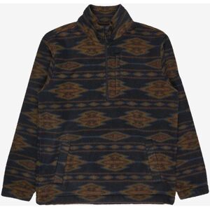 Forro polar Billabong Boundary half zip marrón azul - XL Forro polar Billabong Boundary half zip marrón azul - XL