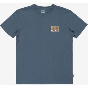 Camiseta Billabong Crayon Wave manga corta azul turquesa oscuro infantil - S Camiseta Billabong Crayon Wave manga corta azul turquesa oscuro infantil - S