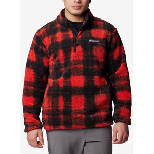 Forro polar Columbia Rugged Ridge Half Snap Fleece rojo negro - XXL Forro polar Columbia Rugged Ridge Half Snap Fleece rojo negro - XXL