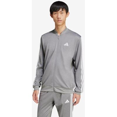 Chaqueta adidas Tricot Regular-Fit Mélange gris blanco - XS Chaqueta adidas Tricot Regular-Fit Mélange gris blanco - XS