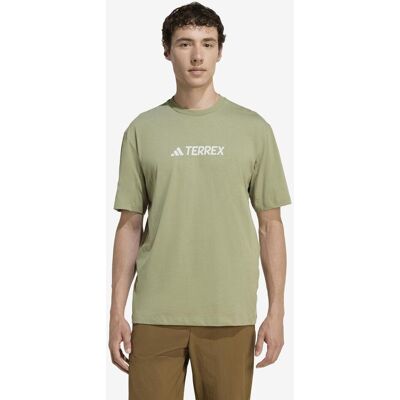 Camiseta adidas Terrex Classic Logo manga corta verde oliva - S Camiseta adidas Terrex Classic Logo manga corta verde oliva - S