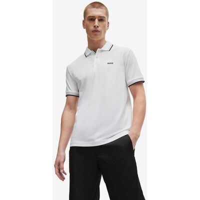 Polo Boss Green Paddy manga corta blanco puro - XXL Polo Boss Green Paddy manga corta blanco puro - XXL