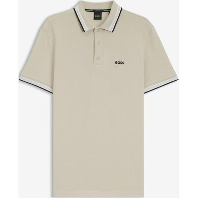 Polo BOSS Green Paddy manga corta beige - XXL Polo BOSS Green Paddy manga corta beige - XXL