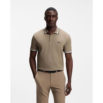 Polo BOSS Green Paddy manga corta marrón - M Polo BOSS Green Paddy manga corta marrón - M