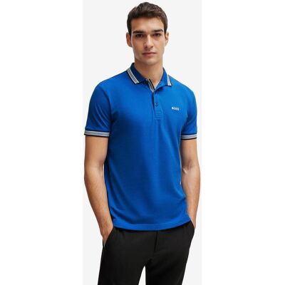 Polo Boss Green Paddy manga corta azul intenso - M Polo Boss Green Paddy manga corta azul intenso - M
