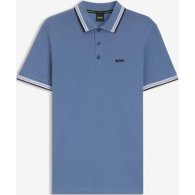 Polo BOSS Green Paddy manga corta azul - XL Polo BOSS Green Paddy manga corta azul - XL