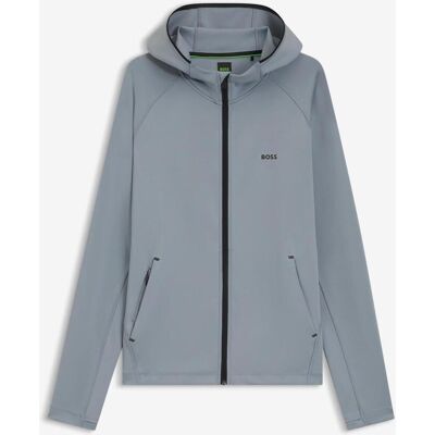 Sudadera con capucha BOSS Sicon Active Full Zip azul - L Sudadera con capucha BOSS Sicon Active Full Zip azul - L