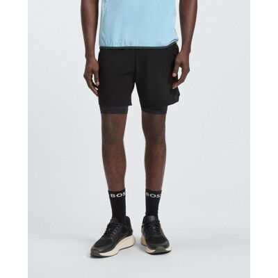 Boss Pantalones cortos activos de doble capa - Shorts Boss Pantalones cortos activos de doble capa - Shorts