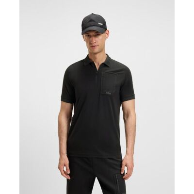 Polo BOSS Green Urban Tech manga corta negro puro - XXL Polo BOSS Green Urban Tech manga corta negro puro - XXL