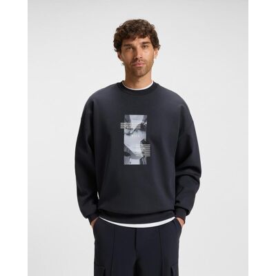 Sudadera BOSS Green Stenson Zone azul oscuro - XS Sudadera BOSS Green Stenson Zone azul oscuro - XS