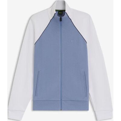 Sudadera BOSS Join Skaz Full Zip azul blanco - XXL Sudadera BOSS Join Skaz Full Zip azul blanco - XXL