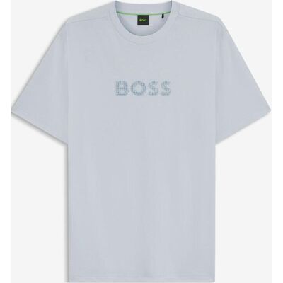 Camiseta BOSS Green Terrace Logo manga corta azul claro - XS Camiseta BOSS Green Terrace Logo manga corta azul claro - XS