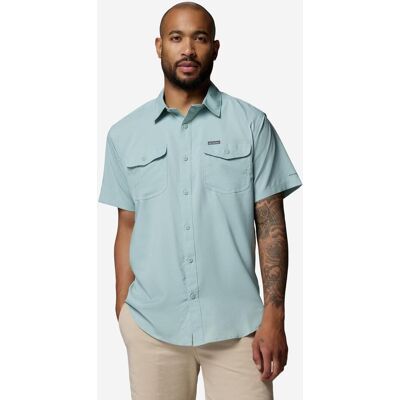 Camisa Columbia Utilizer II Solid manga corta azul turquesa - S Camisa Columbia Utilizer II Solid manga corta azul turquesa - S