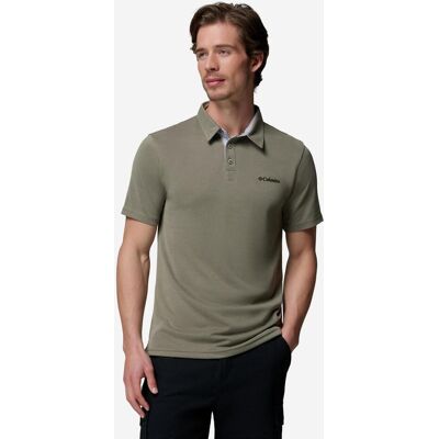 Polo Columbia Nelson Point manga corta verde grisáceo - XL Polo Columbia Nelson Point manga corta verde grisáceo - XL
