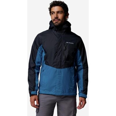 Chaqueta con capucha Columbia Pouring Adventure III negro azul - XL Chaqueta con capucha Columbia Pouring Adventure III negro azul - XL
