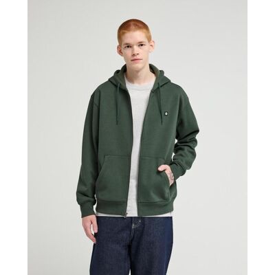 Sudadera con capucha Element Icon Rain Full Zip verde oscuro - XS Sudadera con capucha Element Icon Rain Full Zip verde oscuro - XS