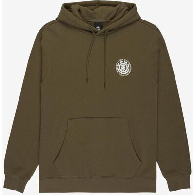 Sudadera con capucha Element Seal verde caña - M Sudadera con capucha Element Seal verde caña - M